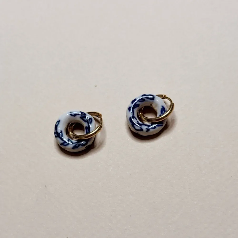 Vintage Hoop Earrings S954